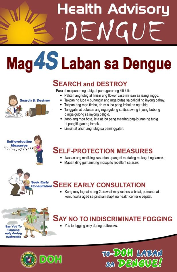 Dengue infographics DOH